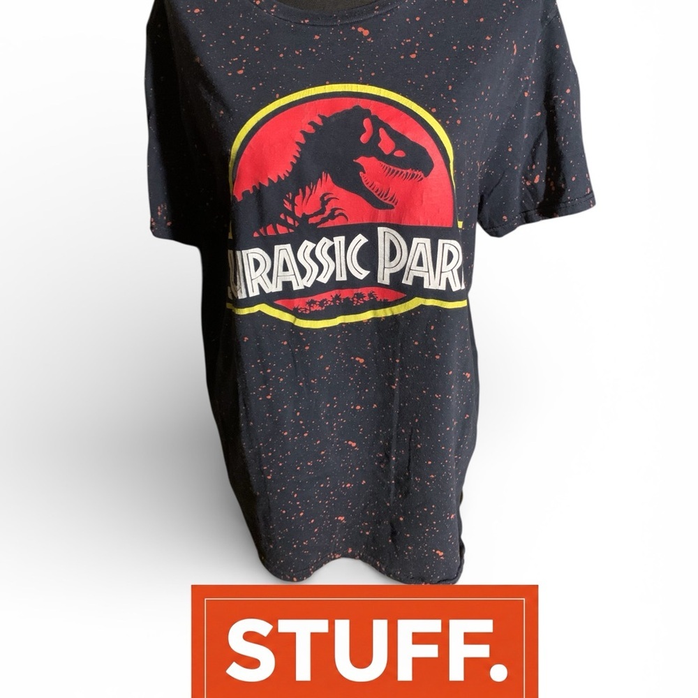 Jurassic Park Black Graphic Tee (item#10162)